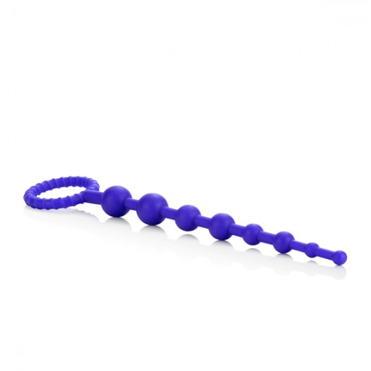 Фиолетовая силиконовая цепочка Booty Call X-10 Beads(21721) фото 3
