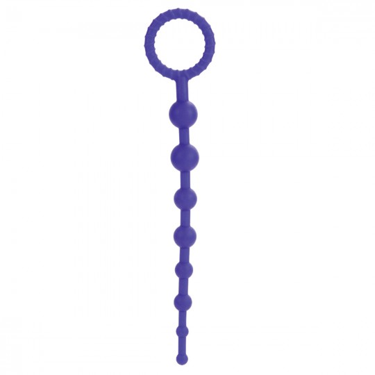 Фиолетовая силиконовая цепочка Booty Call X-10 Beads(21721) фото 1