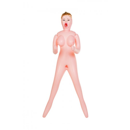 Надувная кукла с реалистичной вставкой (цвет -телесный) (24470) фото 6