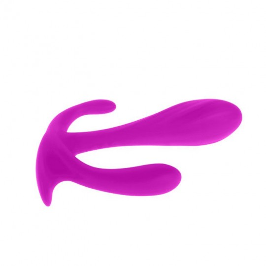 Силиконовый тройной стимулятор Edgar (цвет -лиловый) (35565) фото 3