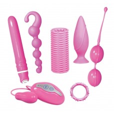 Розовый набор секс-игрушек (цвет -розовый) (36733)