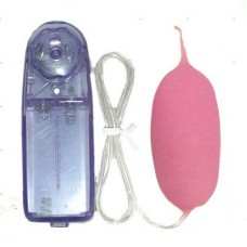 Розовое виброяйцо с пультом управления (цвет -розовый) (36738)