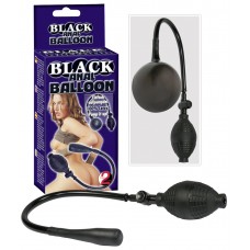 Черный анальный расширитель с грушей Simply Anal Balloon (цвет -черный) (37321)