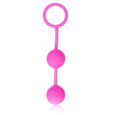 Розовые вагинальные шарики Kegel Ball (цвет -розовый) (40268)