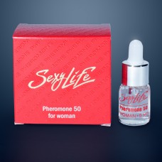 Концентрат феромонов Sexy Life для женщин (концентрация 50%) - 5 мл.(4457)