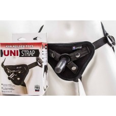 Универсальные трусики Harness UNI strap с корсетом (цвет -черный) (45341)