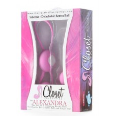 Комплект вагинальных шариков THE ALEXANDRA BEN WA BALLS  (цвет -розовый) (48081)