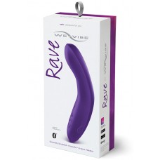 Фиолетовый вибромассажёр We Vibe Rave Purple - 19,3 см. (цвет -фиолетовый) (49266)