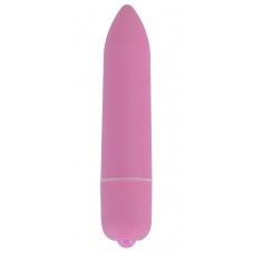 Розовая удлинённая вибропуля Power Bullet Pink - 8,3 см. (цвет -розовый) (49979)