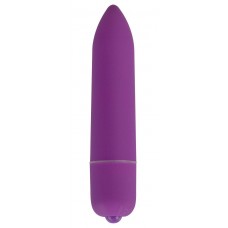 Фиолетовая удлинённая вибропуля Power Bullet Purple - 8,3 см. (цвет -фиолетовый) (49980)