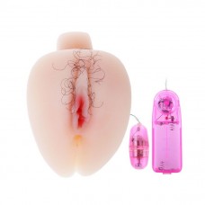 Мастурбатор-вагина с выносным пультом (цвет -телесный) (5033)