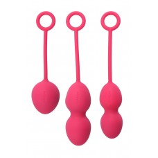 Набор розовых вагинальных шариков Nova Ball со смещенным центром тяжести (цвет -розовый) (50652)