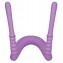 Фиолетовый гибкий фаллоимитатор Intimate Spreader для G-стимуляции (цвет -фиолетовый) (53730) фото 5