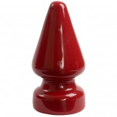 Огромная анальная пробка Red Boy The Challenge Butt Plug - 23 см. (цвет -красный) (5461)