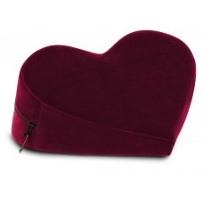 Малая бордовая подушка-сердце для любви Liberator Heart Wedge (цвет -бордовый) (55246)