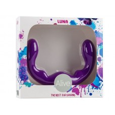 Гибкий безремневой страпон Luna (цвет -фиолетовый) (55506)