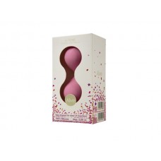 Розовые вагинальные шарики U-tone (цвет -розовый) (55510)