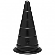 Большой анальный расширитель Anal Stretcher 6 Plug - 15,24 см. (цвет -черный) (56145)