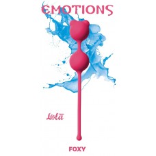 Розовые вагинальные шарики Emotions Foxy (цвет -розовый) (56308)