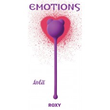 Фиолетовый вагинальный шарик Emotions Roxy (цвет -фиолетовый) (56315)