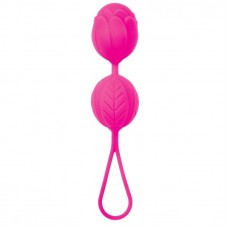Розовые вагинальные шарики с петелькой для извлечения (цвет -розовый) (56476)