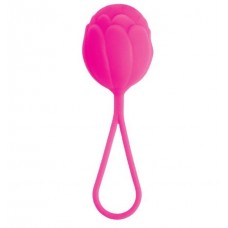 Розовый вагинальный шарик с петелькой для извлечения (цвет -розовый) (56477)