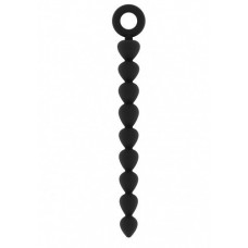 Чёрная анальная цепочка Anal Chain No.28 - 24,5 см. (цвет -черный) (56686)