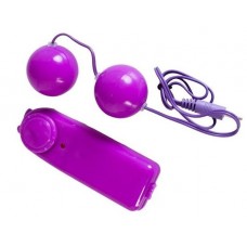 Фиолетовые вагинальные шарики с вибрацией (цвет -фиолетовый) (5788)