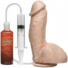 Фаллоимитатор с имитацией семяизвержения The Amazing Squirting Realistic Cock - 18,8 см. (цвет -телесный) (58534)