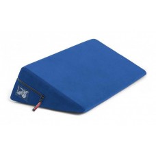 Синяя малая подушка для любви Liberator Wedge (цвет -синий) (59825)