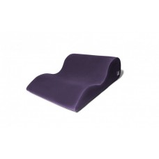 Фиолетовая большая подушка для любви Liberator Hipster с чехлом из вельвета (цвет -фиолетовый) (59831)