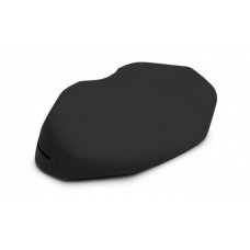 Чёрная вельветовая подушка для любви Liberator Retail Arche Wedge (цвет -черный) (59838)