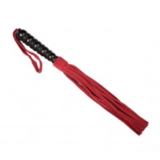 Яркая плеть из бордовой замши – 29 см. (цвет -бордовый) (64320)