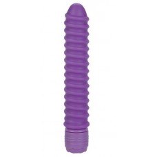 Фиолетовый спиральный вибратор Sorority Screw - 12,75 см. (цвет -фиолетовый) (6563)