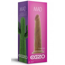 Телесный фаллоимитатор без мошонки Mad Cactus - 18,5 см. (цвет -телесный) (67907)