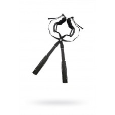 Чёрный бондажный комплект Romfun Sex Harness Bondage на сбруе (цвет -черный) (73279)