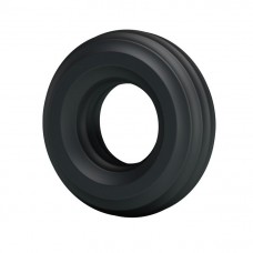Чёрное широкое эрекционное кольцо (цвет -черный) (78152)