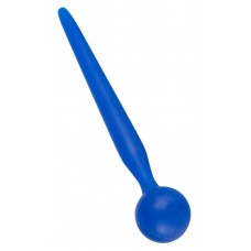 Синий уретральный стимулятор Penis Plug - 9,6 см. (цвет -синий) (78611)