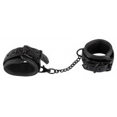 Наручники с геометрическим узором Bad Kitty Handcuffs (цвет -черный) (78628)
