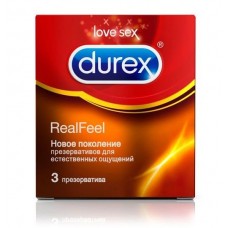 Презервативы Durex RealFeel для естественных ощущений - 3 шт.(84437)