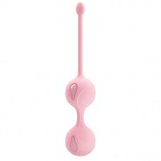 Нежно-розовые вагинальные шарики Kegel Tighten Up I (цвет -нежно-розовый) (85479)