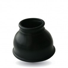 Чёрная силиконовая насадка для помпы - размер L (цвет -черный) (88484)