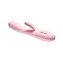 Нежно-розовый вибратор Kiara с клиторальным отростком - 18,3 см. (цвет -нежно-розовый) (92349) фото 2