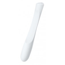 Белый гибкий водонепроницаемый вибратор Sirens Venus - 22 см. (цвет -белый) (96691)