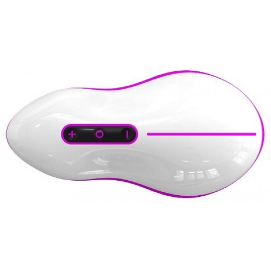 Бело-розовый вибростимулятор Mouse  (цвет -белый с розовым) (9882) фото 4