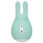 Зеленый клиторальный стимулятор Love Bunny с ушками - 9,5 см. (цвет -зеленый) (98896) фото 1