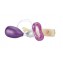 Вакуумный стимулятор клитора Vibrating Clit Massager (цвет -фиолетовый) (997) фото 3